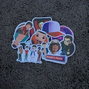 10 Pack Stranger Things Stickers